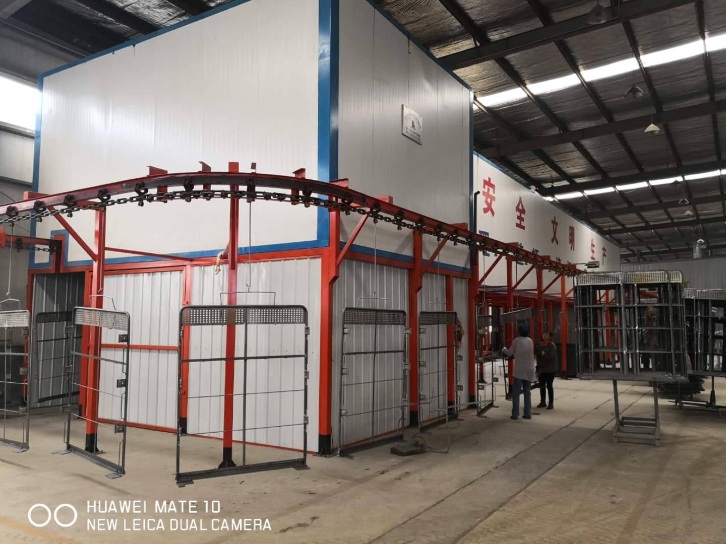 倉(cāng)儲(chǔ)貨架噴涂線